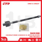 CTR RACK END CHEVROLET SPARK 1.0 M200 05-10 , MATIZ II 98-05 (FRO WIDE TIRE) MALE 521257 CRKD-5 / CR0237 ( 1 PC )