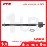 CTR RACK END ISUZU MUX 4X2 14-UP , DMAX 4X2 TFR 12-UP R/L 98165-055 CRIS-14 / CR0230 / SR-5470 ( 1 PC )