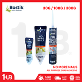 BOSTIK NO MORE NAILS ALL-PURPOSE GRAB ADHESIVE