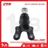 CTR BALL JOINT TOYOTA HIACE COMMUTER 1Y,3Y,L,2L 82-06 LOWER 43330-29155 CBT-21 / CB0376 / SB-2481 ( 1 PC )