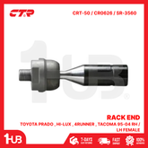 CTR RACK END TOYOTA PRADO , HI-LUX , 4RUNNER , TACOMA 95-04 RH / LH FEMALE 45503-39075 CRT-50 / CR0626 / SR-3560 ( 1 PC )
