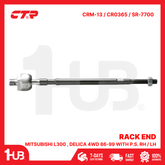 CTR RACK END MITSUBISHI LANCER 1300 , 1500 , 1600 91-96 RH / LH MR130807 CRM-13 / CR0365 / SR-7700 ( 1 PC )