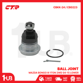 CTR BALL JOINT MAZDA BONGO III 1TON 2WD 04-15 LOWER 54524-4E000 CBKK-24 / CB0223 ( 1 PC )