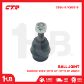 CTR BALL JOINT SUBARU FORESTER 19-UP , XV 19-UP LOWER 20206-SJ000 CBSU-9 / CB0518 ( 1 PC )
