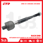 CTR RACK END MITSUBISHI OUTLANDER 12-UP / RAV4 10-UP RH/LH 4422A076 CRM-37 / CR0386 / SR-B060 ( 1 PC )
