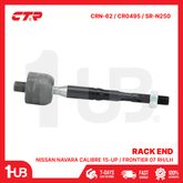CTR RACK END NISSAN NAVARA CALIBRE 15-UP / FRONTIER 07 RH/LH D8E21-EB70A CRN-62 / CR0495 / SR-N250 ( 1 PC )