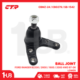 CTR BALL JOINT FORD RANGER B2200 / 2600 / 1600 / 2000 4WD 87-06 LOWER 8AU3-34-510 CBMZ-24 / CB0279 / SB-1542 ( 1 PC )