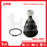 CTR BALL JOINT NISSAN CEFIRO A33 99-15 LOWER 40160-2Y411 CBN-65 / CB0326 / SB-4882 ( 1 PC )