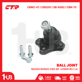 CTR BALL JOINT MAZDA BONGO 2WD 99- LOWER RH / LH S4YP-34-55X CBMZ-47 / CB0291 / SB-N362 / CBN-75 ( 1 PC )
