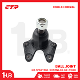 CTR BALL JOINT KIA SPORTAGE / RETONA 93-08 LOWER OK011-34-701 / 0K011-34-510B CBKK-8 / CB0234 ( 1 PC )