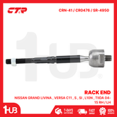 CTR RACK END NISSAN GRAND LIVINA , VERSA C11 , S , SI , L10N , TIIDA 04-15 RH / LH 48521-3U025 CRN-41 / CR0476 / SR-4950 ( 1 PC )