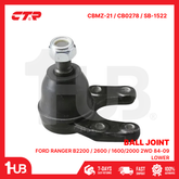CTR BALL JOINT FORD RANGER B2200 / 2600 / 1600/2000 2WD 84-09 LOWER UB39-99-356 CBMZ-21 / CB0278 / SB-1522 ( 1 PC )