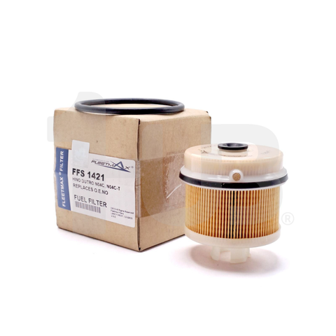 FLEETMAX FUEL FILTER EV052 HINO DUTRO N04C, N04C-T 2011 FFS1421 5285025 ( 1 PC ) FLEETMAX FUEL FILTER EV052 HINO DUTRO N04C, N04C-T 2011 FFS1421 5285025 ( 1 PC )