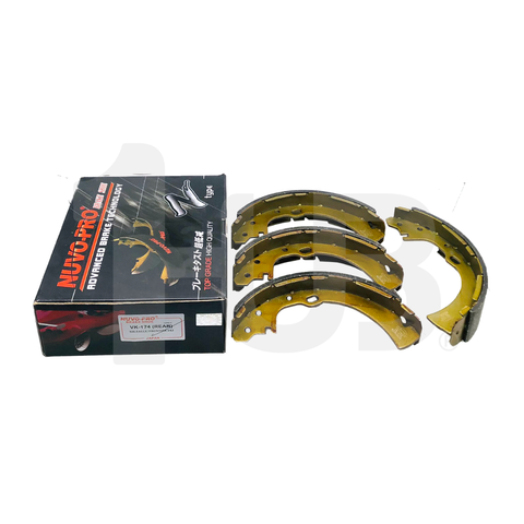 NUVO-PRO  BRAKE SHOE  NISSAN EAGLE PICK-UP/ELGRAND 97-02/FRONTIER 4 X 2/TERRANO 86-96 / NV350 50MM REAR VK-174 3088263 ( 1 SET ) NUVO-PRO  BRAKE SHOE  NISSAN EAGLE PICK-UP/ELGRAND 97-02/FRONTIER 4 X 2/TERRANO 86-96 / NV350 50MM REAR VK-174 3088263 ( 1 SET )
