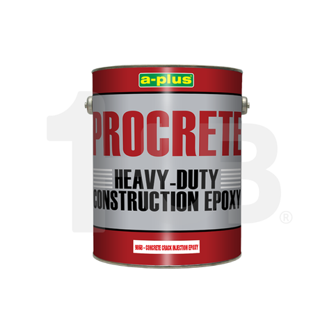 A-PLUS ® Procrete Heavy-Duty Construction Epoxy CONCRETE CRACK INJECTION EPOXY 4L 9868  ( 1 SET ) A-PLUS ® Procrete Heavy-Duty Construction Epoxy CONCRETE CRACK INJECTION EPOXY 4L 9868  ( 1 SET )