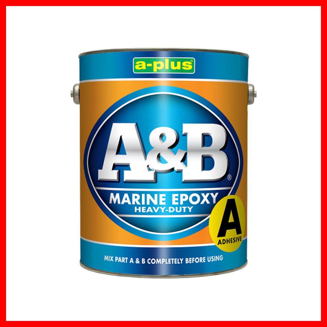 A-PLUS ® A&B HEAVY DUTY MARINE EPOXY ADHESIVE ( 1 SET )