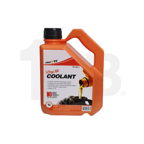 PRO99 LONG LIFE COOLANT (BLUE, GREEN, PINK & ORANGE) PRO99 LONG LIFE COOLANT (BLUE, GREEN, PINK & ORANGE)