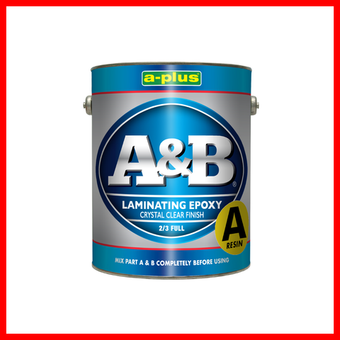 A-PLUS ® A&B CRYSTAL CLEAR LAMINATING EPOXY ( 1 SET ) A-PLUS ® A&B CRYSTAL CLEAR LAMINATING EPOXY ( 1 SET )