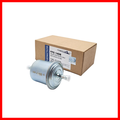 FLEETMAX FUEL FILTER NISSAN B13, B14 ECCS SS EFI 15-21 CFN-02 F43178 FFS1408 2127665 ( 1 PC ) FLEETMAX FUEL FILTER NISSAN B13, B14 ECCS SS EFI 15-21 CFN-02 F43178 FFS1408 2127665 ( 1 PC )