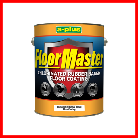 A-PLUS ® Floor Master Chlorinated Rubber Based Floor Coating ( 4 L ) A-PLUS ® Floor Master Chlorinated Rubber Based Floor Coating ( 4 L )