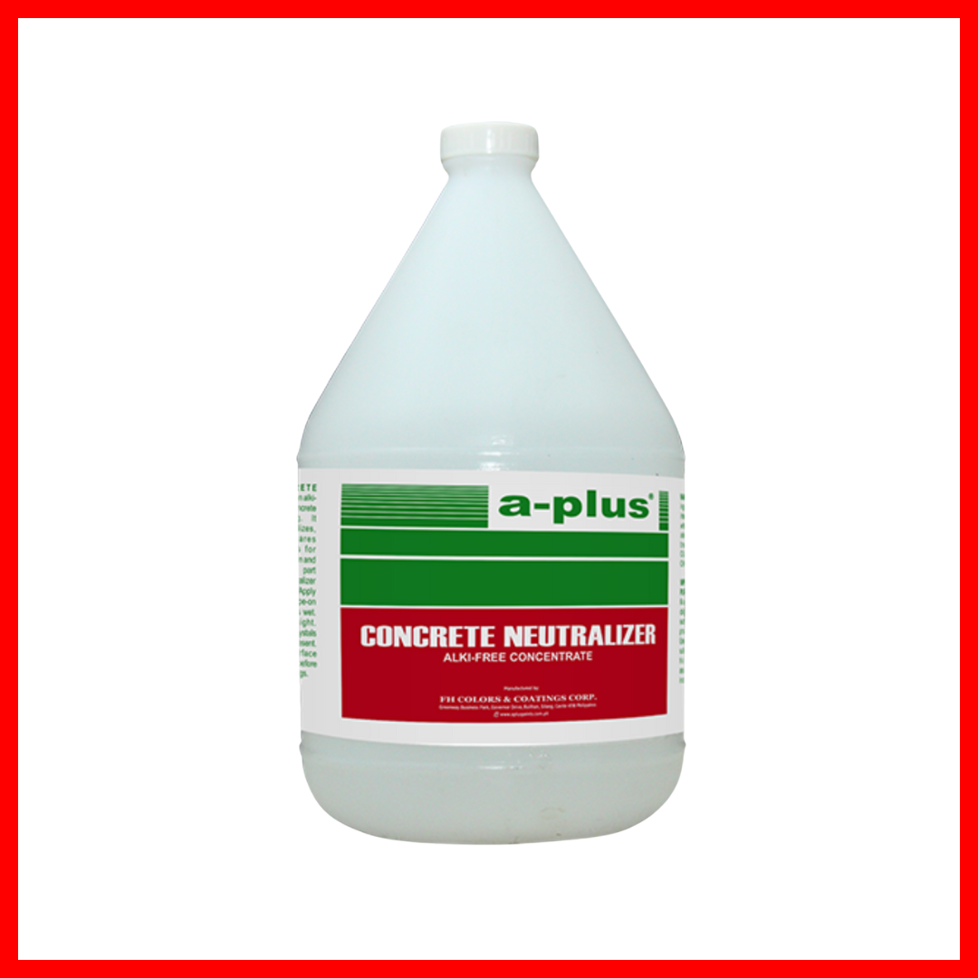 A-PLUS ® CONCRETE NEUTRALIZER ALKI-FREE CONCENTRATE