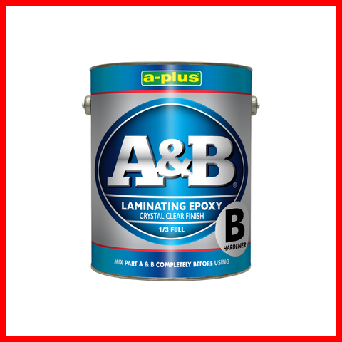A-PLUS ® A&B CRYSTAL CLEAR LAMINATING EPOXY ( 1 SET ) A-PLUS ® A&B CRYSTAL CLEAR LAMINATING EPOXY ( 1 SET )