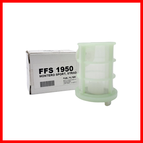 FLEETMAX FUEL FILTER MITSUBISHI MONTERO SPORT, STRADA 16-22 FFS1950 8730844 ( 1 PC ) FLEETMAX FUEL FILTER MITSUBISHI MONTERO SPORT, STRADA 16-22 FFS1950 8730844 ( 1 PC )