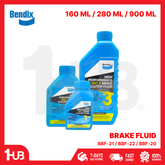 BENDIX BRAKE FLUID FULLY SYNTHETIC - 230°C DOT 3
