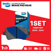 BENDIX Rear Brake Pad for Ford Territory 2020 - 2023