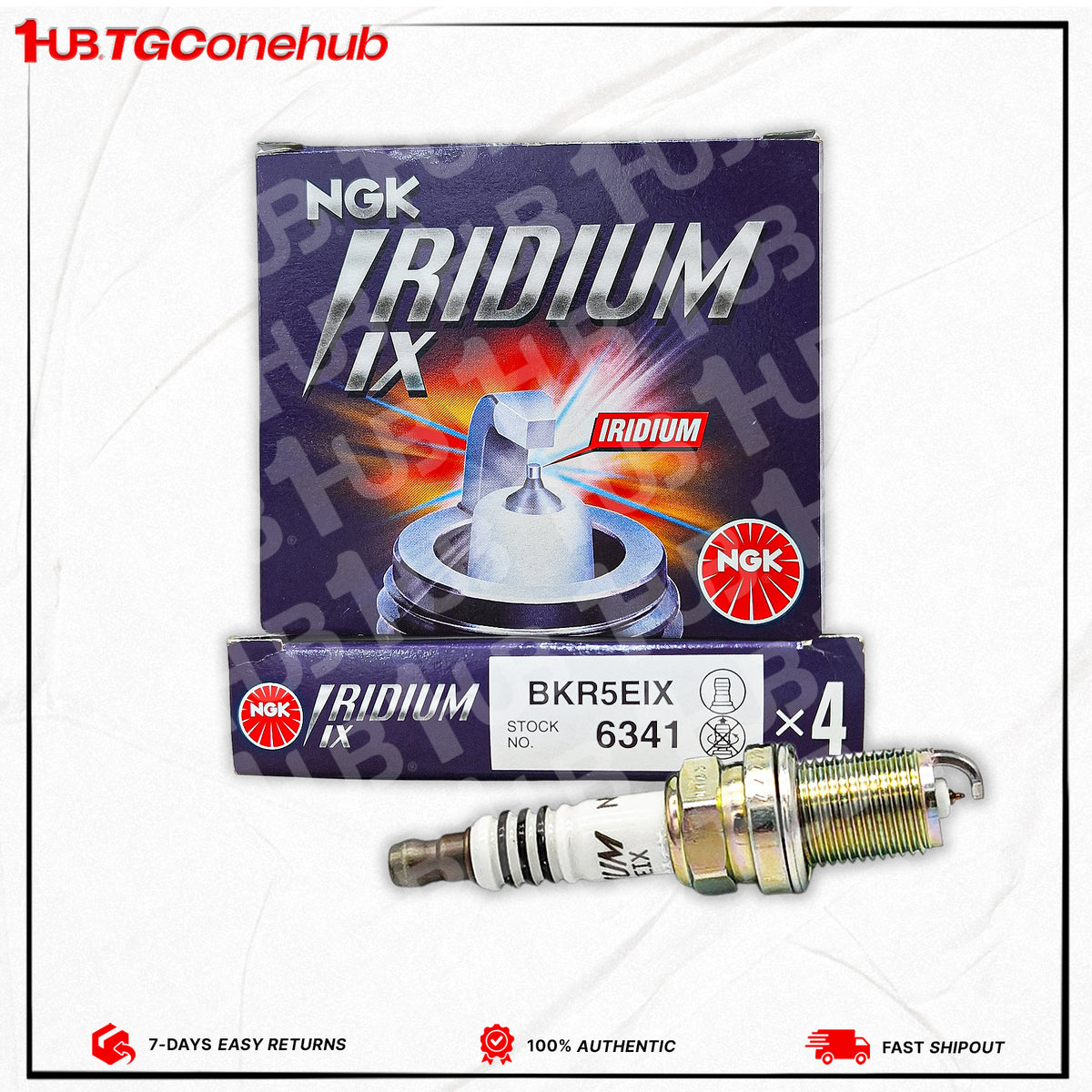 NGK BKR5EIX Iridium IX Set (4pcs)