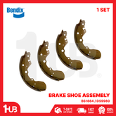 BENDIX BRAKE SHOE SUZUKI APV 05-09, APV T-II 10-21 BS1884 / DS9980 ( 1 SET )