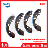 BENDIX BRAKE SHOE ASSEMBLY HONDA CITY i-DSI 2003-2008 BS5075 / DS5804 ( 1 SET )