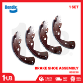 BENDIX BRAKE SHOE NISSAN NP300 2015-22 BS5238 ( 1 SET )