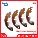 BENDIX BRAKE SHOE ASSEMBLY SUZUKI APV T-II SGX (WITH ABS) 2010-21 BS5299 ( 1 SET )
