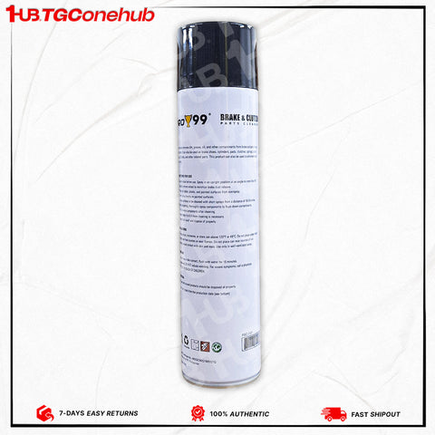 Pro 99 Brake Cleaner 550ml PBC-117 Pro 99 Brake Cleaner 550ml PBC-117