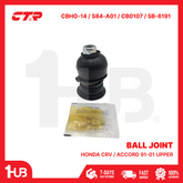 CTR BALL JOINT HONDA CRV / ACCORD 91-01 UPPER CBHO-14 / S84-A01 / CB0107 / SB-6191 ( 1 PC )