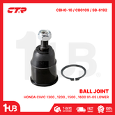 CTR BALL JOINT HONDA CIVIC 1300 , 1200 , 1500 , 1600 91-05 LOWER SR3-003/51220-S04-003 CBHO-16 / CB0109 / SB-6192 ( 1 PC )