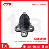 CTR BALL JOINT CHEVROLET CAPTIVA 06-15 , ORLANDO 12-UP 96852964 CBKD-13 / CB0164 ( 1 PC )