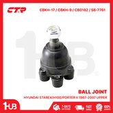 CTR BALL JOINT HYUNDAI Hyundai Starex/H100/Porter II 1987-2007 Upper 54417-43000 CBKH-17 / CBKH-9 / CB0182 / SB-7761 ( 1 PC )