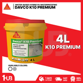 SIKA DAVCO K10 PREMIUM - WATER BASED HYBRID PU WATERPROOFING ( 4L )