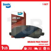 BENDIX BRAKE PAD MITSUBISHI LANCER , GRANDIS , OUTLANDER 2007-17 FRONT DB1441-4WD ( 1 SET )