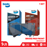 BENDIX BRAKE PAD TOYOTA LANDCRUISER 08-19 / SEQUOIA 08-17 FRONT DB1838GCT ( 1 SET )