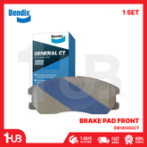 BENDIX BRAKE PAD CHEVROLET CAPTIVA 2008-13 FRONT DB1850GCT ( 1 SET )