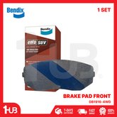 BENDIX BRAKE PAD MITSUBISHI MONTERO SPORT 2016-22 / STRADA 2.4 2017-22 FRONT DB1916-4WD ( 1 SET )