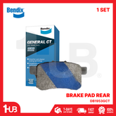 BENDIX BRAKE PAD HONDA ACCORD 2008-13 DB1953GCT ( 1 SET )