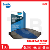 BENDIX BRAKE PAD SUZUKI ALTO 1984-90 / SUPER CARRY 1988-94 FRONT DB208GCT ( 1 SET )