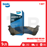 BENDIX BRAKE PAD FORD EXPLORER SPORT TRAC 1994-05 REAR DB2171GCT ( 1 SET )