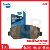 BENDIX BRAKE PAD MAZDA CX-5 2012-20 FRONT DB2226GCT ( 1 SET )