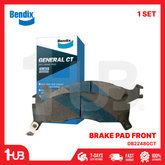 BENDIX BRAKE PAD 3525 KIA SPORTAGE 1995-98 FRONT DB2248GCT ( 1 SET )