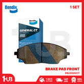 BENDIX BRAKE PAD CHEVROLET SONIC / SPIN / AVEO 2012-18 FRONT DB2262GCT ( 1 SET )